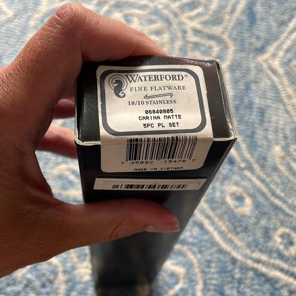 Waterford Fine Flatware unopened carina matte 5 piece - Picture 7 of 8